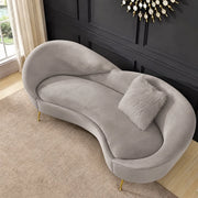 Comfortable Living Room Velvet Sofa SZ436