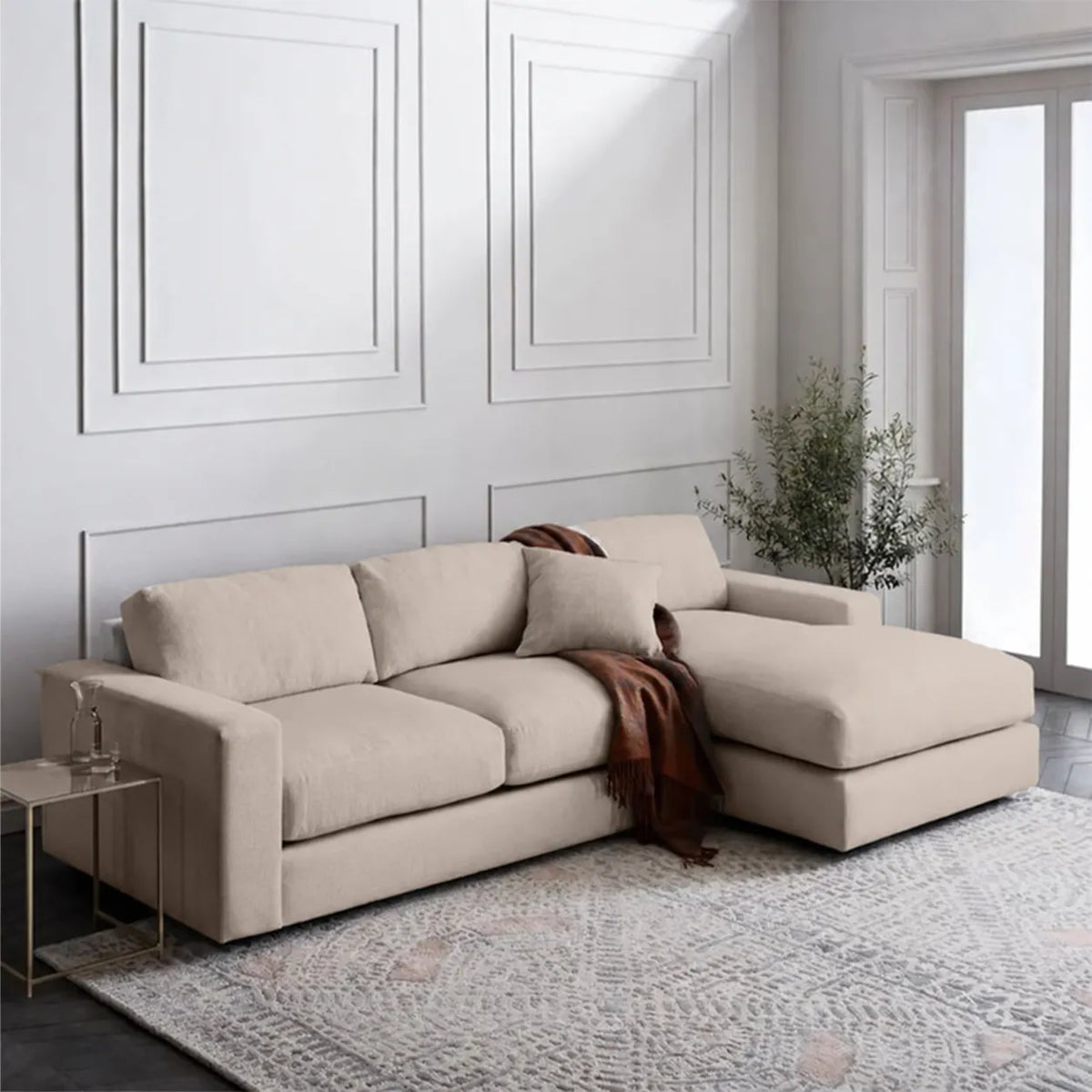 ركنة حرف L كتان – SZ47