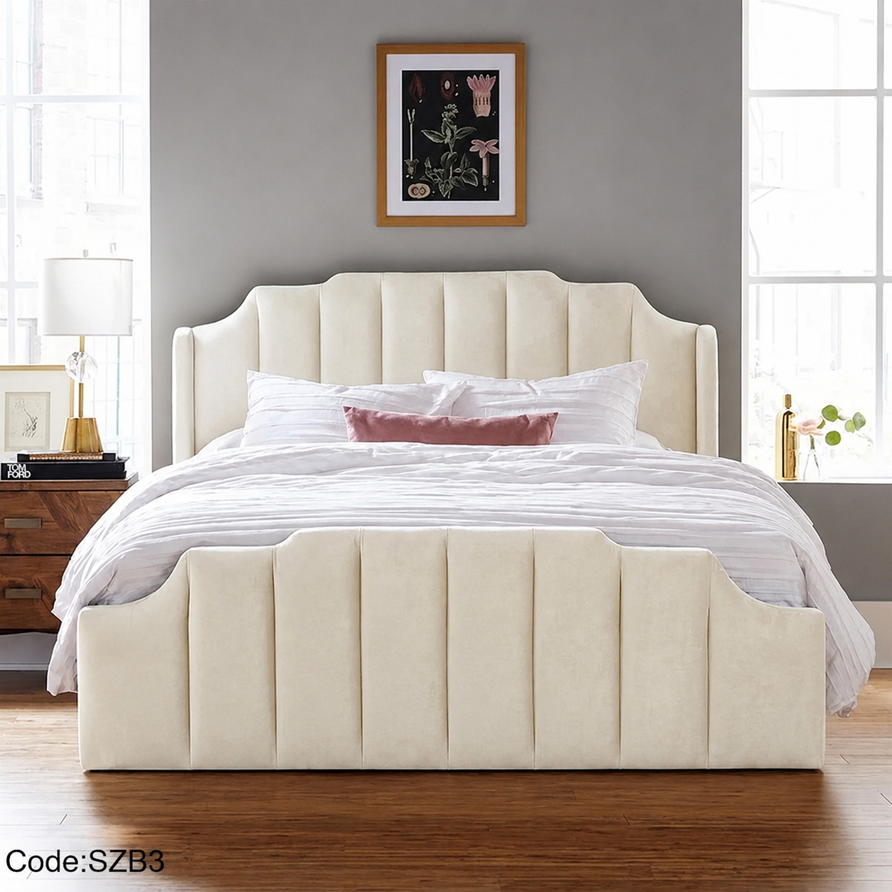 szb3 - Dark Navy Bed 100 cm