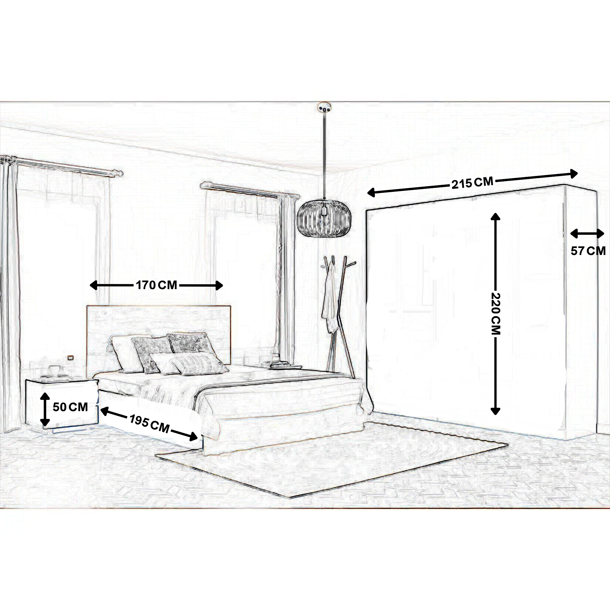 Bedroom with Dressing-szr21