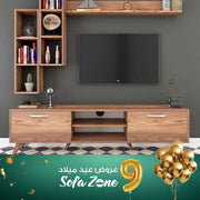 ترابيزة شاشة مودرن 4 قطع من MDF – SZS01