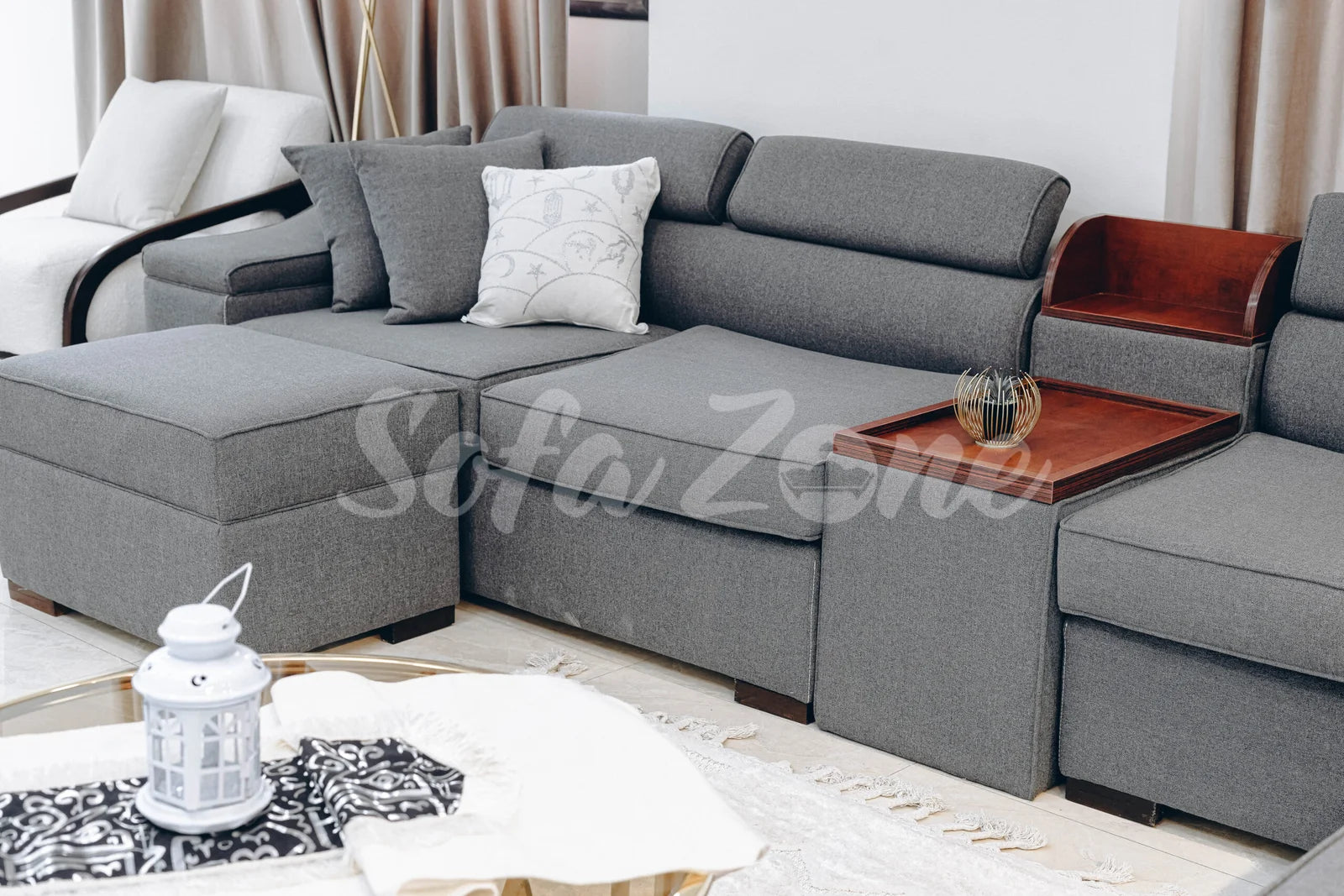 ركنة كتان 5 قطع – sz1024